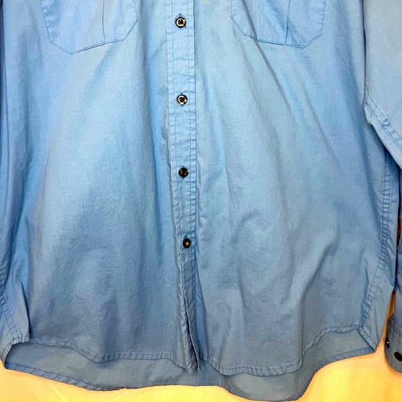 Bruno Blue Button Down - Picture 5 of 5